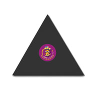 Triangle Black Canvas Board