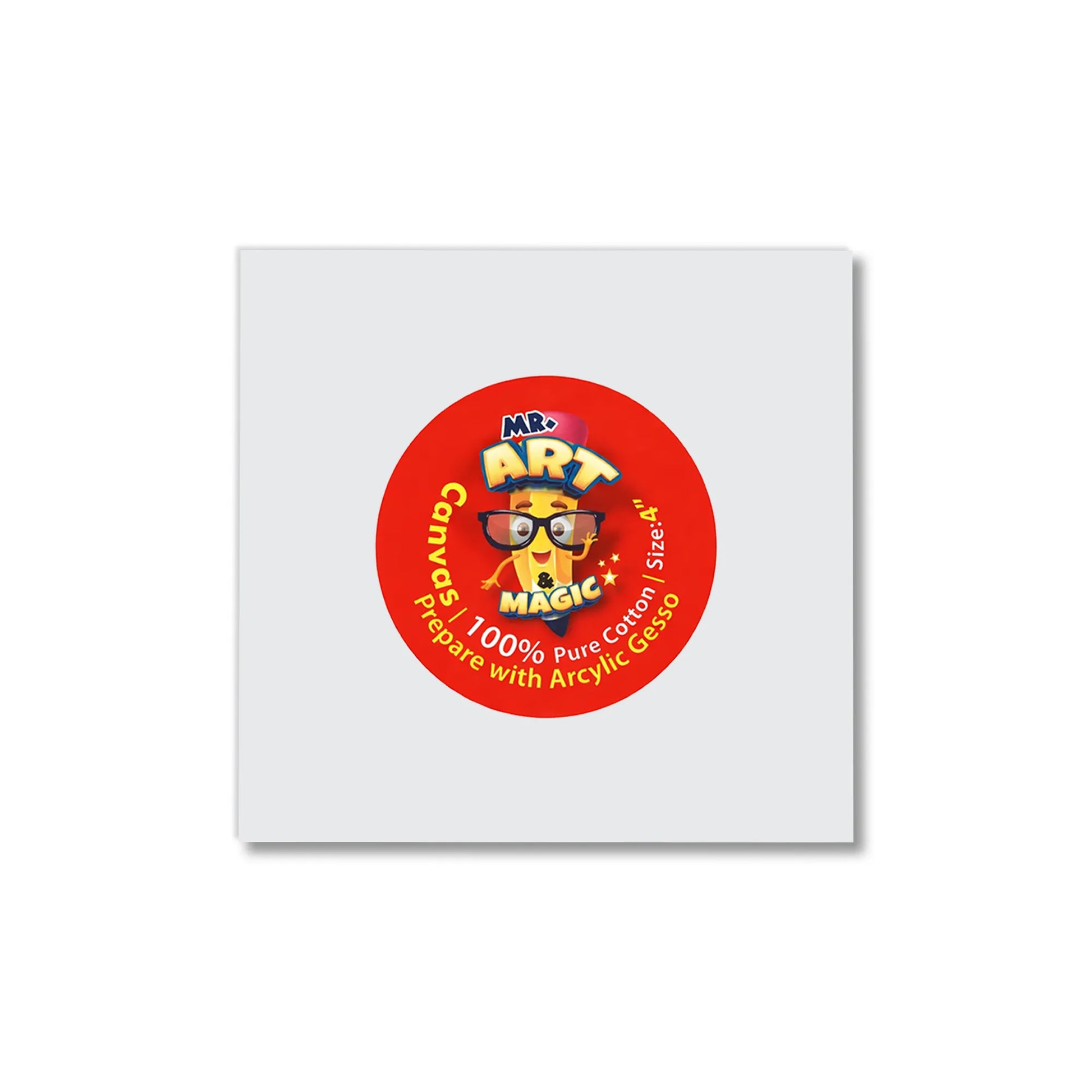 Square White Canvas Board