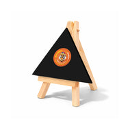Easel with Triangle Black Canvas