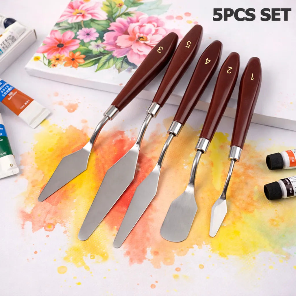 Bergino Painting Knife Set | 5 Pcs