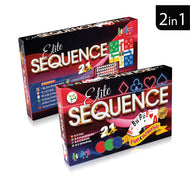 Sequence 2 in 1 Board Game