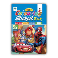 Coloring Stickers Book 4 in 1