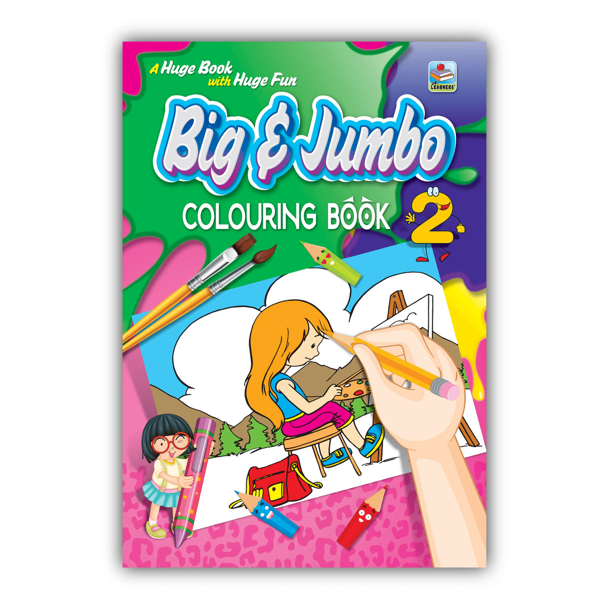Big & Jumbo Colouring Book 2 for Kids
