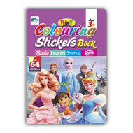 Coloring Stickers Book 4 in 1