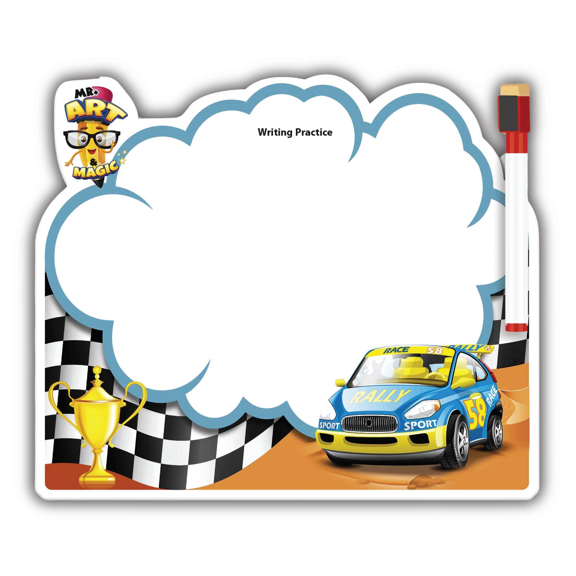 Diecut Whiteboard Both Sided