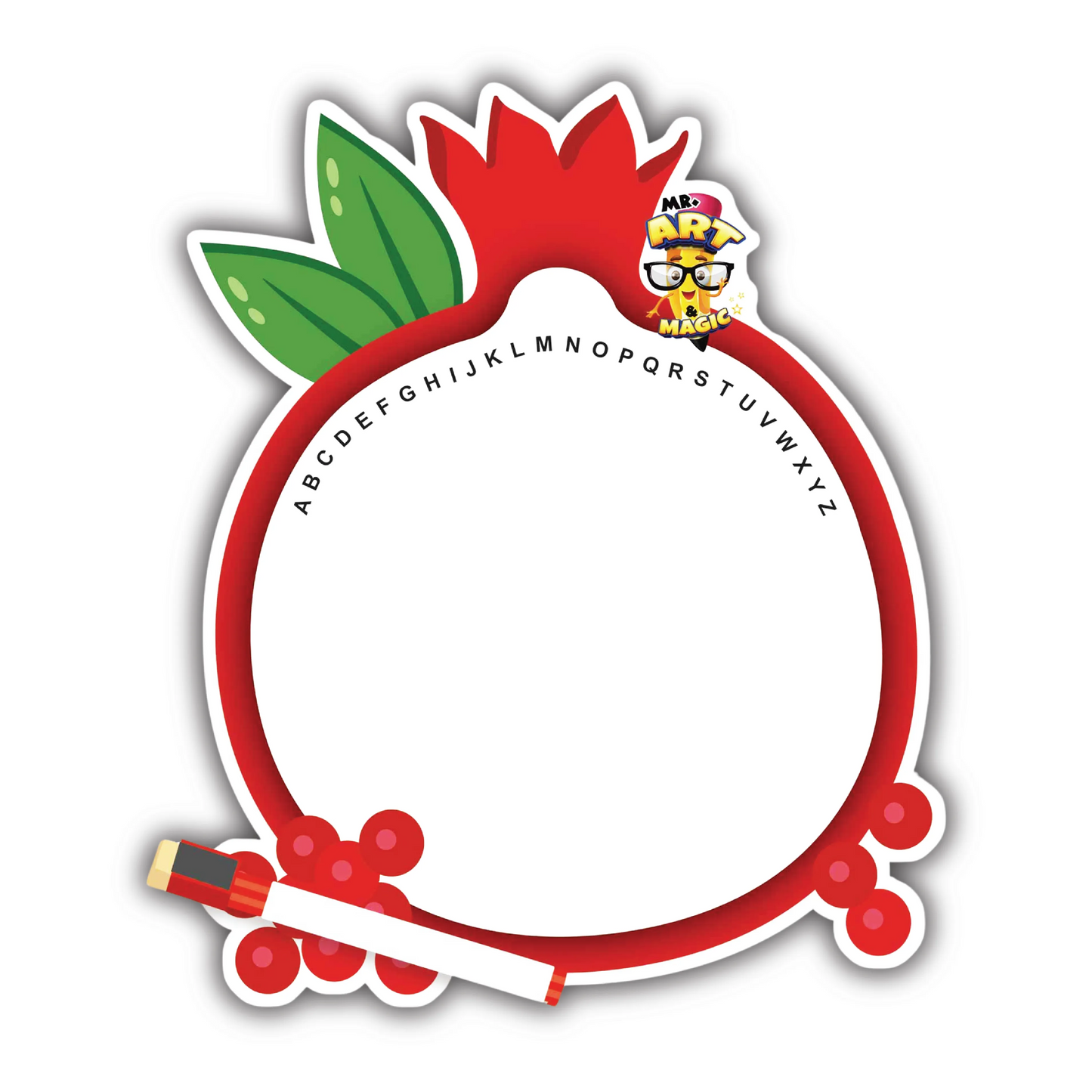 Diecut Whiteboard Both Sided