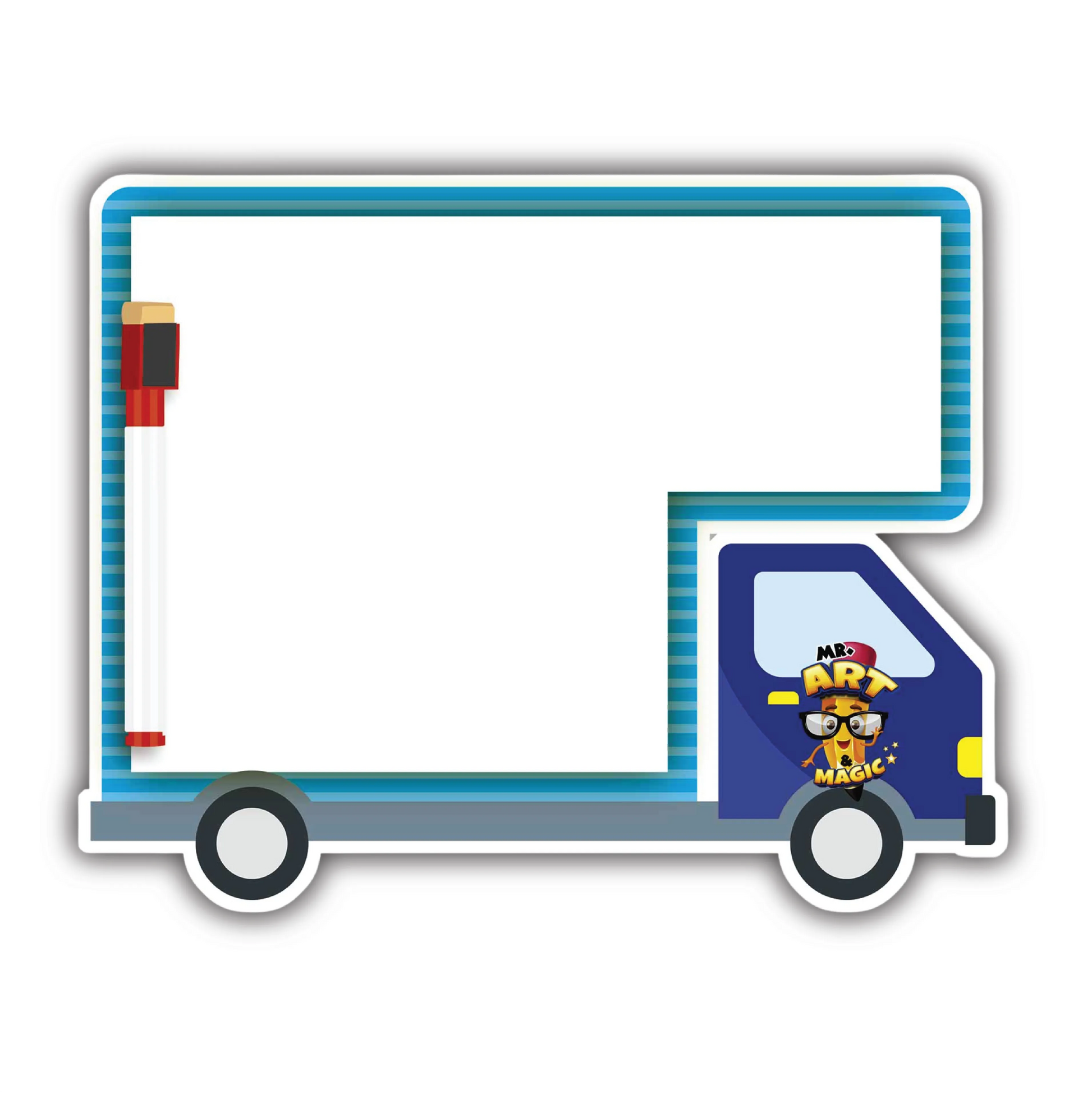 Diecut Whiteboard Both Sided