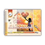 30 Pages A5 Sketchbook