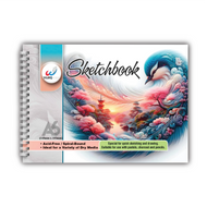 20 Pages A6 Sketchbook