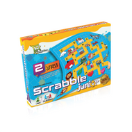 Elite Scrabble 2 in 1 Wooden Board Game