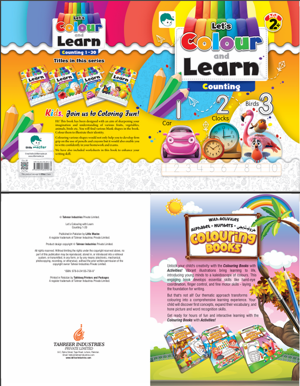 Let's Color and Learn | Counting