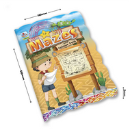 Mazes and Color Fun | Book 1
