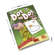 Dot to Dot Coloring Fun Jumbo