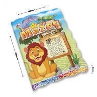 Mazes and Color Fun | Book 4
