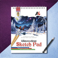 A4 Watercolour Sketchpad