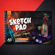 A3 Black Sketchpad