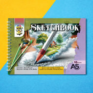 10 Pages A5 Sketchbook