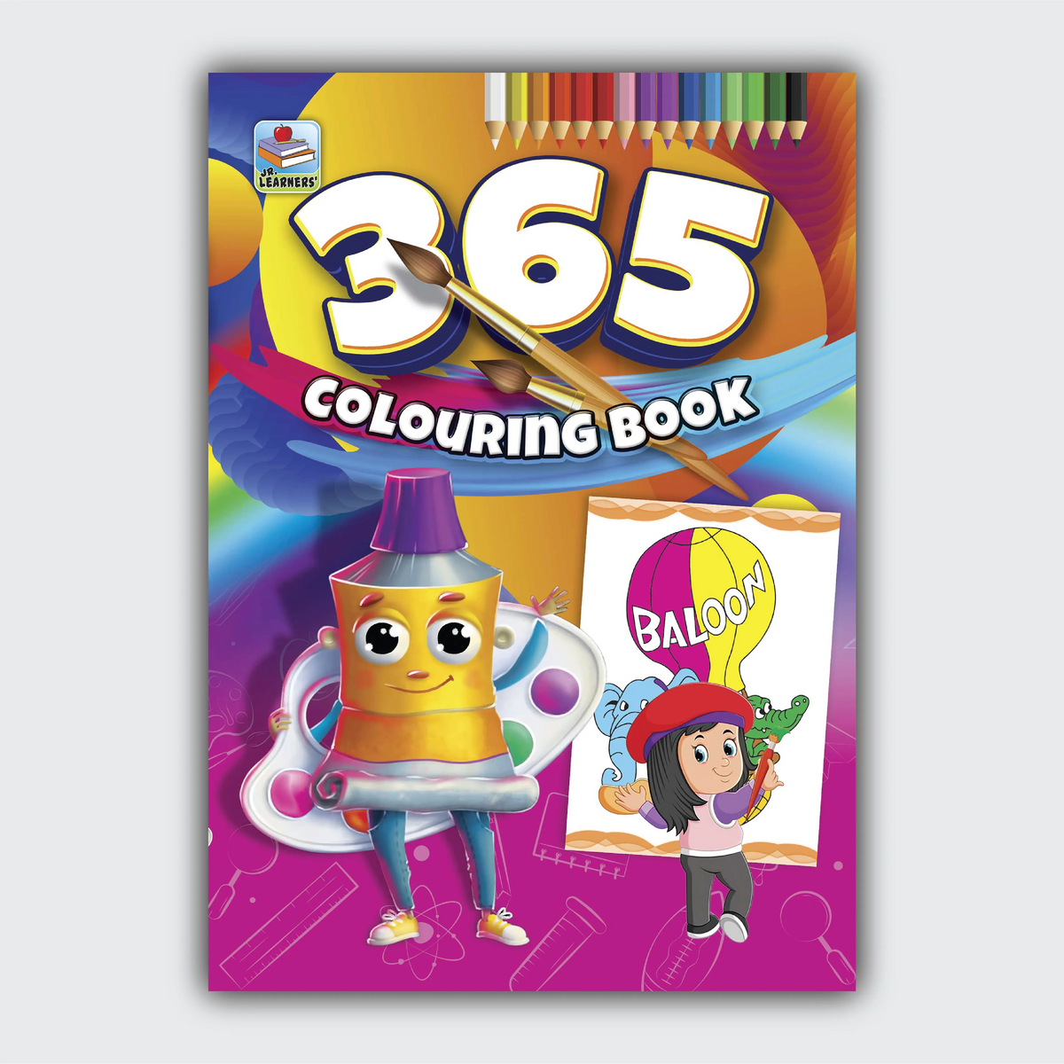 The Coloring Adventure 365 Coloring Book – Paper Pencil