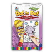 Dot-to-Dot Coloring | Book 1