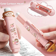 Cute Peach Cake Retractable Eraser