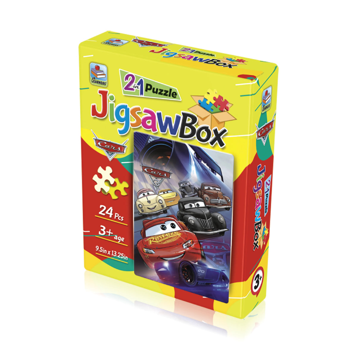 Cars 2 in 1 Jigsaw Puzzle for Kids