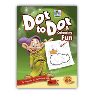 Dot to Dot Coloring Fun Jumbo