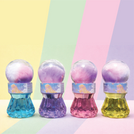 Glitter Slime with Mermaid Soft Keychain